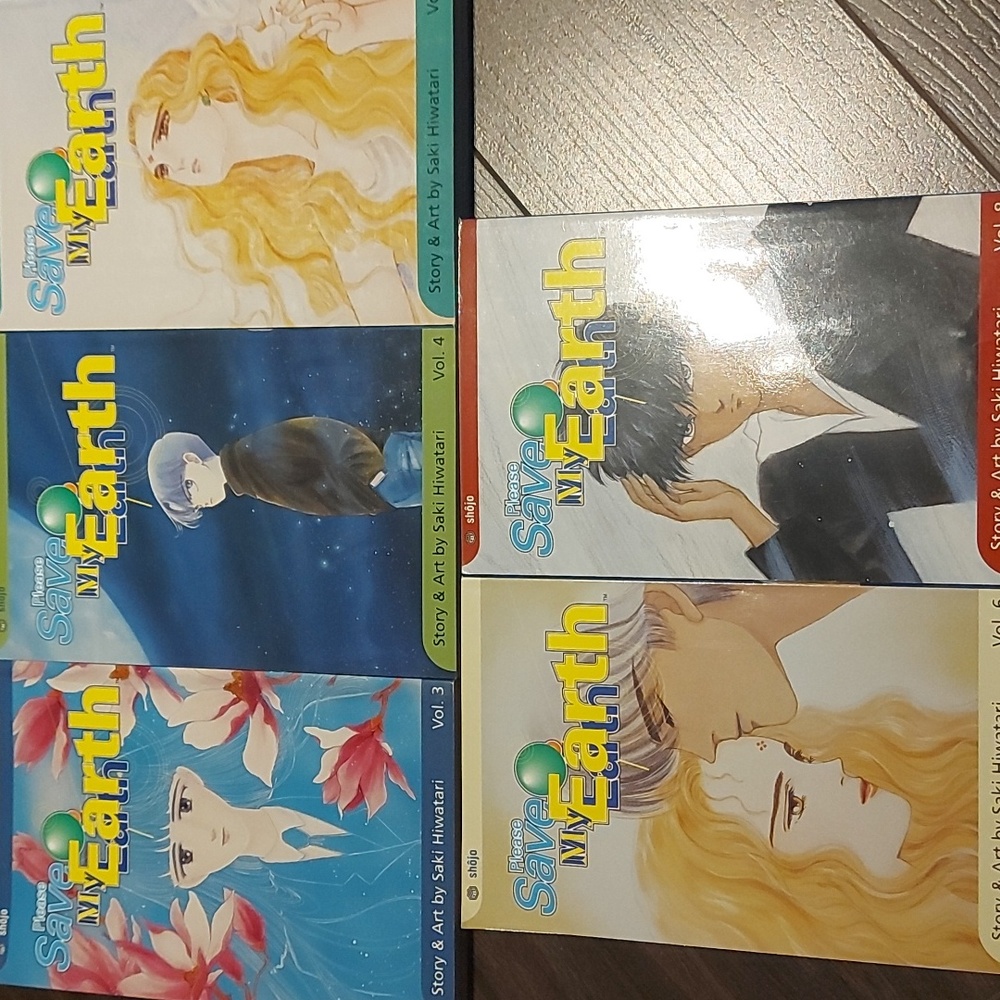 Please Save My Earth manga lot